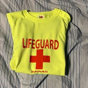 Yellow tee